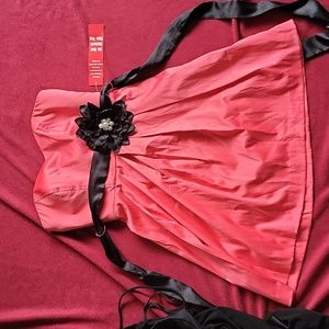 Deadstock Strapless Watermelon Junior Prom Dress size 5